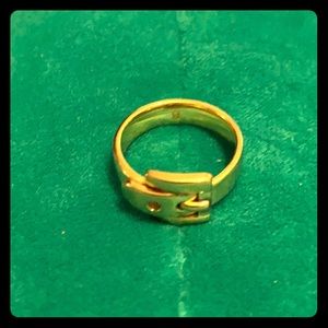 Michael Kors Buckle Gold Ring